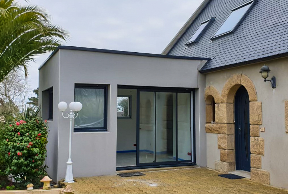 Extension d’une maison à Plougonvelin