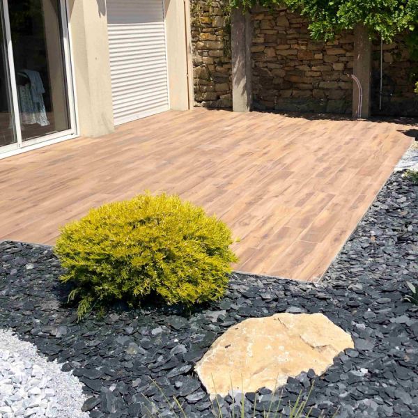 nouvelle terrasse à Roscoff pour un particulier