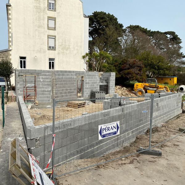 Construction d'une maison à Roscoff